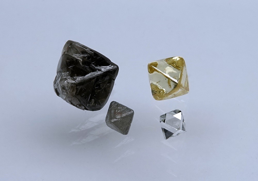 Diamantkristallen