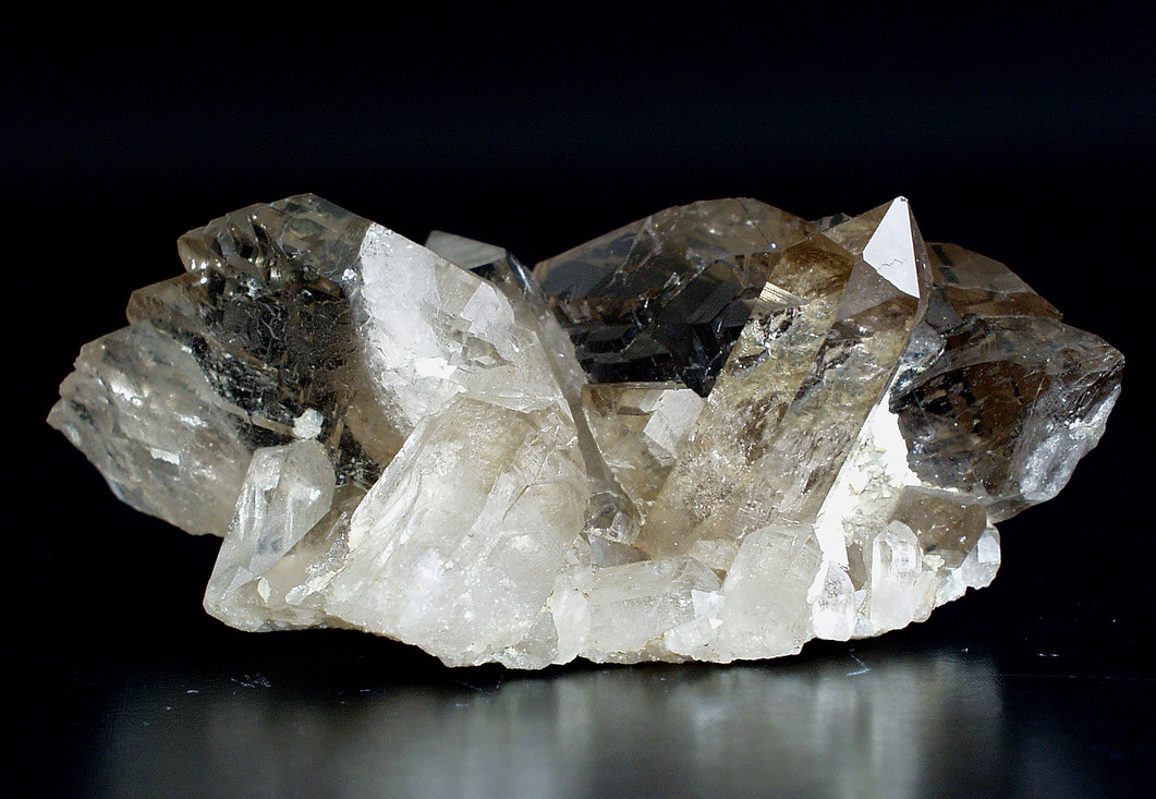 Bergkristal uit de collectie van Naturalis