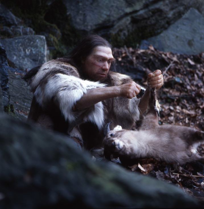 Homo sapiens neanderthalensis-Jäger