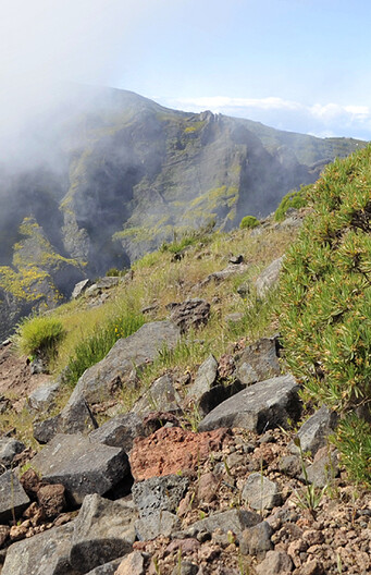 Berglandschap op Madeira