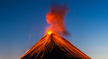 Fuego vulkaanuitbarsting