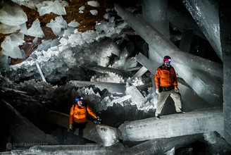 Naica Crystal Cave, Mexico. 